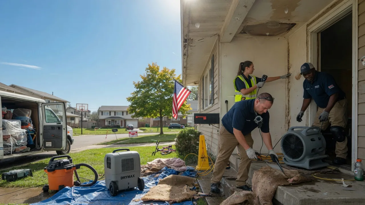 Water Damage Restoration in Ashley, IN near me